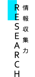 RESEARCH 情報収集力